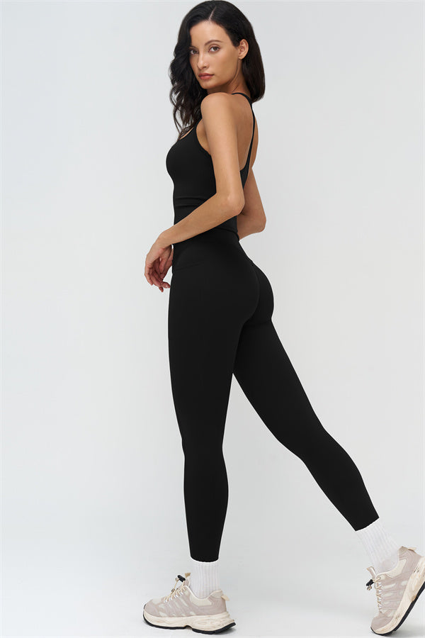The BoldFit Crop Top Leggings 2-Piece Set