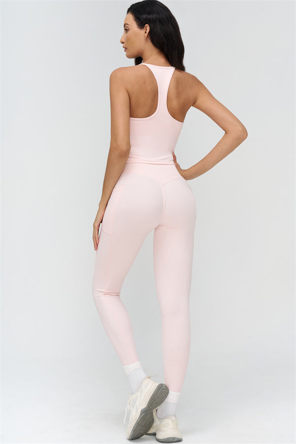 The BoldFit Crop Top Leggings 2-Piece Set